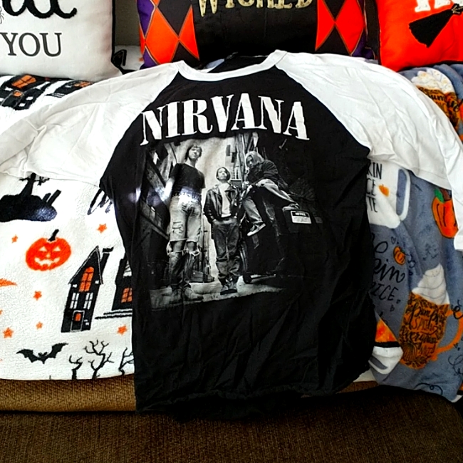 Nirvana Baseball Tee